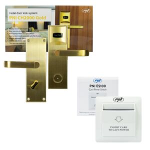 Yala PNI CH2000R Gold Hotel Access Control Package en PNI ES100 Card Switch