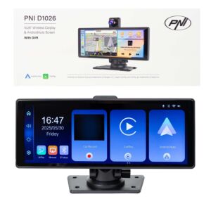 Automonitor met DVR PNI D1026