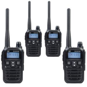 Set van 4 PNI DMR draagbare radiostations