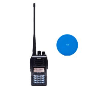 Alinco draagbaar VHF-UHF-radiostation, PNI