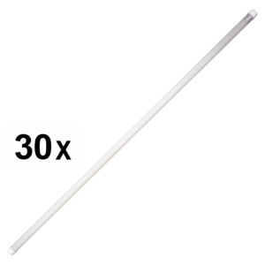 Verpakking van 30 stuks PNI D-Light T8 18W glazen LED-buizen