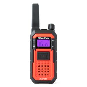 Draagbaar radiostation PMR Dynascan RUGGED 446MHz, 0.5W, 16CH, IP67