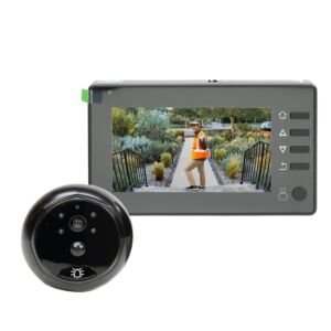 Elektronische zoeker PNI EV433 met 4,3 inch LCD-scherm en zoemer.