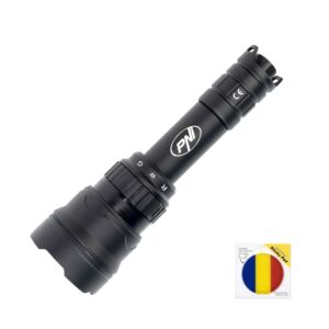 PNI Adventure F300 zaklamppakket met 3-kleurige LED (wit, rood, groen), max. 10W, IPX6-waterdichtheid + zelfklevende vlag