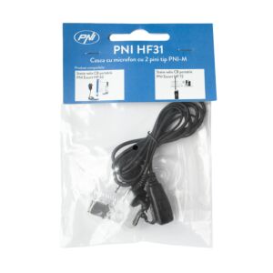 Headset met microfoon PNI HF31 met 2 pinnen type PNI-M
