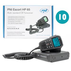 Bax met 10 stuks CB-radiostation PNI Escort HP 65