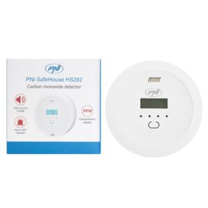 Koolmonoxide (CO) sensor PNI SafeHouse HS282 akoestisch alarm