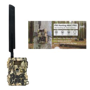 Jachtcamera PNI Hunting 480C PRO, 24MP, met 4G internet, GPS