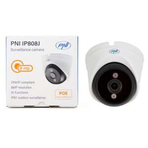 Videobewakingscamera PNI IP808J, POE