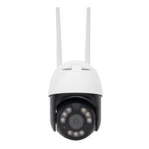 PNI IP845 draadloze videobewakingscamera, Black Light, WiFi, PTZ, 4MP micro SD-slot, stand-alone, ICSee-app