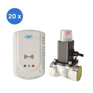 PNI GD-01 gassensorkit en PNI V-02 magneetventiel
