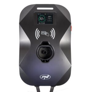 PNI KW11 laadstation, 16A, 11KW, voor elektrische auto's, 85V - 415V, driefasig, Type 2 kabel en 7-pins connector