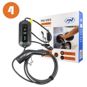 Doos met 4 stuks PNI KW3 draagbare opladers