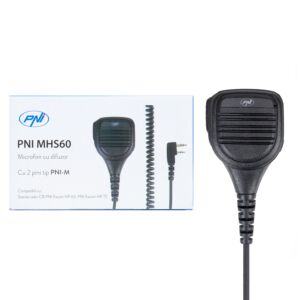 Microfoon met PNI MHS60 luidspreker met 2 pinnen type PNI-M