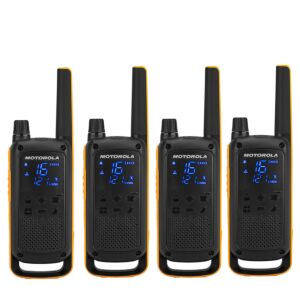 Draagbaar PMR-radiostation Motorola TALKABOUT T82 Extreme Quad-set met 4 stks