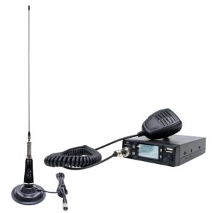 CB PNI Escort HP 9700 USB-radiostationpakket en CB PNI LED 2000-antenne met magnetische voet