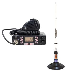 CB-radiostationpakket PNI Escort HP 6800 ASQ, 12/24 V met CB-antenne PNI ML70 met magneet