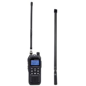 PNI Escort HP 92 Multi Standard 4W, 12-24V AM-FM Draagbaar CB-radiostationpakket met PNI Flex 47 CB-antenne