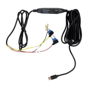 PNI-voedingskabel voor auto-DVR's, ingang 12V/24V, uitgang 5V 2,5A