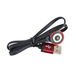 USB-kabel voor het opladen van PNI Adventure F75-zaklampen, met magneetcontact, lengte 50 cm