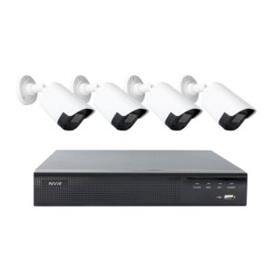 PNI House IPMAX POE22S videobewakingskit, NVR en 4 bulletcamera's met 4MP