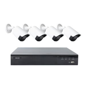 PNI House IPMAX POE22S videobewakingskit, NVR en 4 bulletcamera's met 4MP