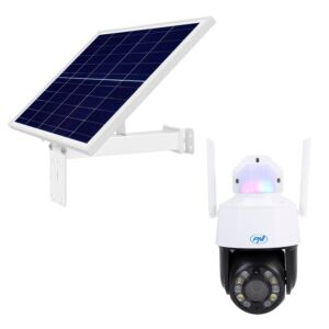 PNI House IP575 draadloze videobewakingscamera-pakket en PNI fotovoltaïsch zonnepaneel PSF6020A