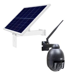 PNI IP655B Wireless Video Surveillance Camera Kit en PNI Fotovoltaïsch Zonnepaneel PSF6020A