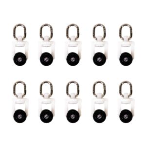 Set van 10 ringen PNI PT923I voor gordijnrail, gordijn PNI PT923