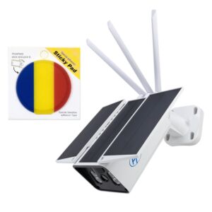 PNI SafeHome PT950LR 1080P 2MP videobewakingscamerapakket en Sticky Pad-vlag cadeau