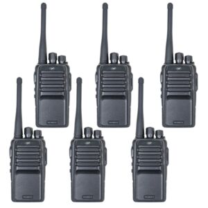 Kit van 6 draagbare radiostations PNI PMR