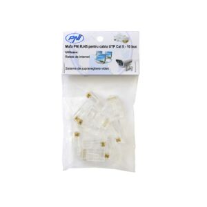 PNI RJ45-stekker voor Cat 5 UTP-kabelset 10 st