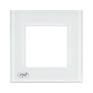 PNI RM101W eenvoudig glazen frame voor PNI-stopcontacten