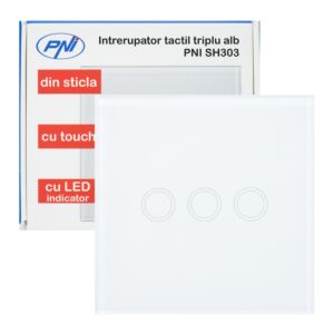 Drievoudige schakelaar met PNI SH303 touch