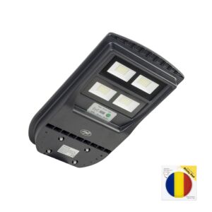 PNI SL210 100W straatverlichtingsset, inclusief ingebouwd 10W zonnepaneel en Sticky Pad Flag.