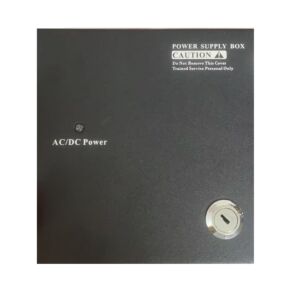 CCTV-voeding PNI STC52 12V, 5A, 60W, 4 uitgangen, in metalen doos