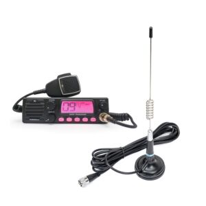CB TTi TCB-900 EVO radiostationkit + PNI ML29 CB-antenne, lengte 34 cm