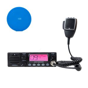 Pakket Radio CB TTi TCB-900 EVO + Cadeau Plakkussen Blauw