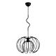 Hanglamp ADVITI BOLA 1P AD-LD-6221BE27, E27, maximaal 60W, zwart