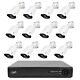 NVR PNI House IP716 videobewakingspakket en 12 PNI IP125 camera's met IP, 5MP