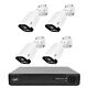 NVR PNI House IP716 videobewakingspakket en 4 PNI IP125 camera's met IP, 5MP