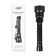 PNI Adventure F410 aluminium zaklamp, met 10W LED, 700 lumen, tot 250 m, IP44, USB Type C, 3000mAh batterijen in