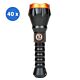 Doos met 40 stuks PNI Adventure F550 Crystal LED-zaklampen