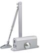 Hydraulische deurdemper met verstelbare arm PNI AM450S voor het sluiten van deuren van 25 - 45 kg