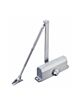Hydraulische deurdemper met verstelbare arm PNI AM800S voor het sluiten van deuren van 65 - 80 kg