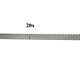 Pakket 20m PNI CRP130 metalen rack voor zelfondersteunende poortautomatisering