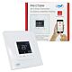 PNI CT26W WiFi slimme thermostaat voor elektrische vloerverwarming of pompgroep, vloersensor inbegrepen, 10A, m