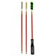 PNI Hunting H12 pistoolreinigingsset met 3 meegeleverde borstels voor 12 gauge pistolen