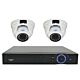 PNI House Video Surveillance Kit - NVR 16CH 1080P en 2 camera's IP2DOME 1080P varifocal