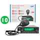 Basgitaar met 10 stuks CB-radiostation PNI Escort High